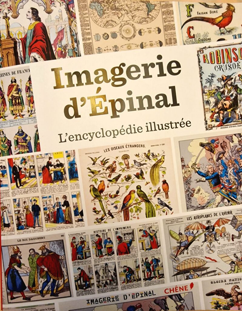 livre référence sur l'histoire de l'imagerie d'Epinal.