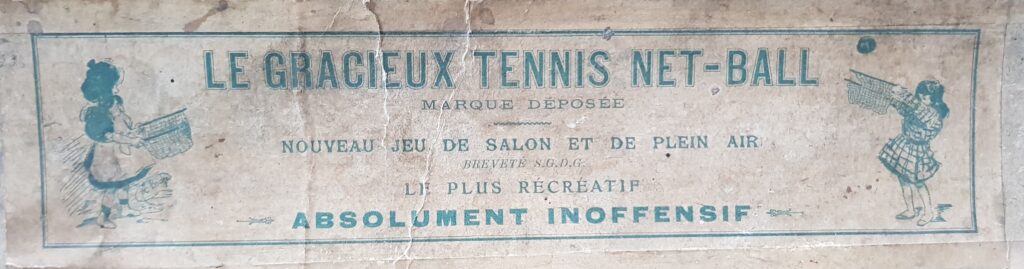 couvercle du tennis net-ball